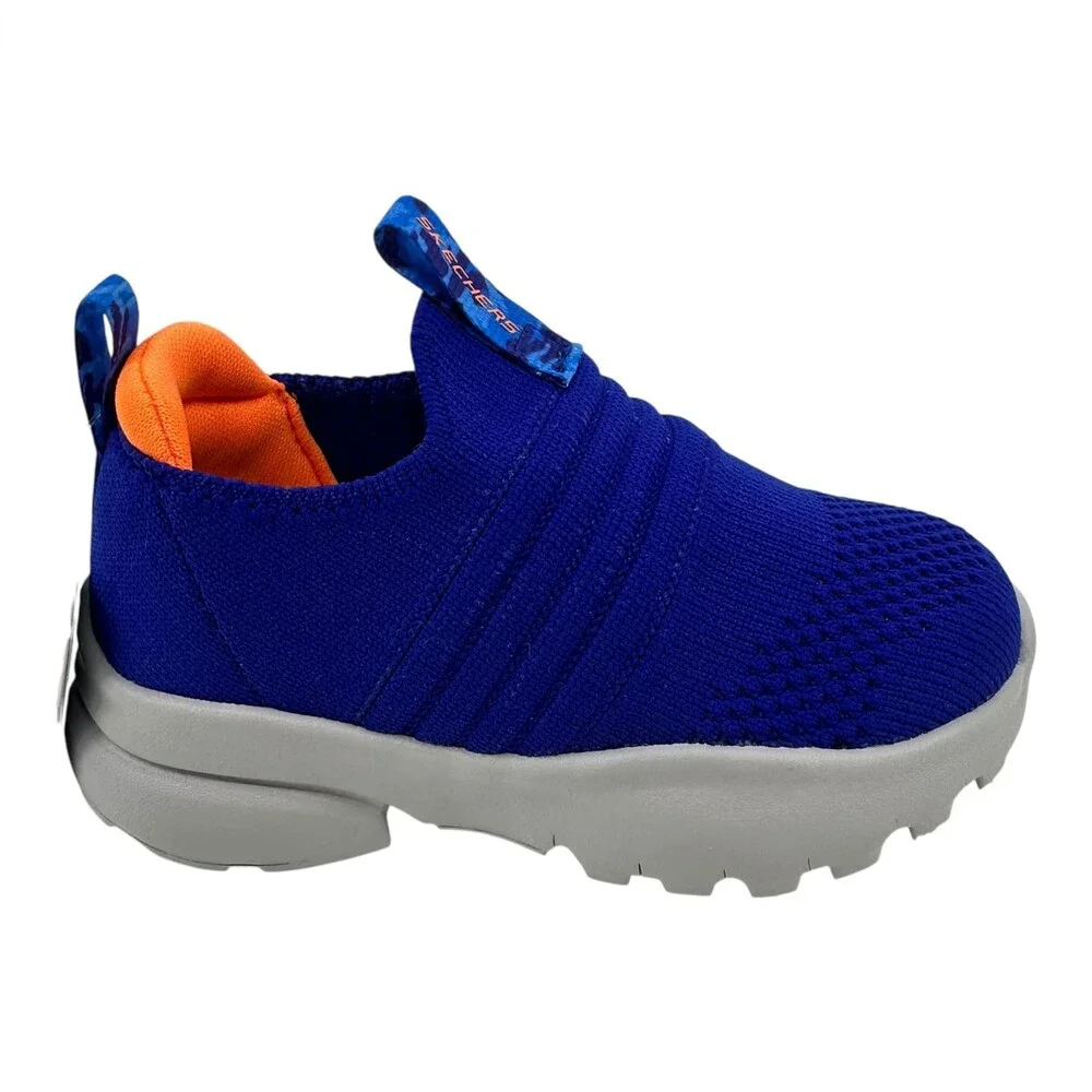 Skechers Razor Flex Royal Blue Baby Toddler Size 5 Athletic Sneaker